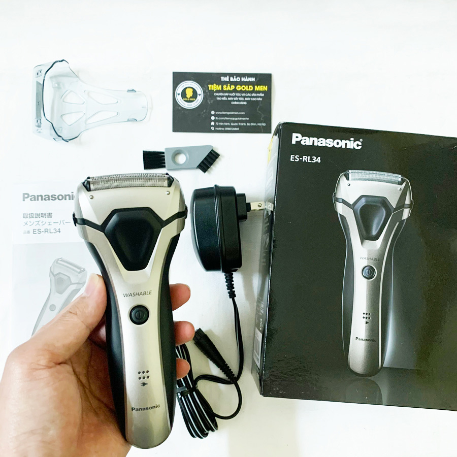 [CHÍNH HÃNG] Máy cạo râu Panasonic ES-RL34 + Tặng quà (BH 12 tháng)