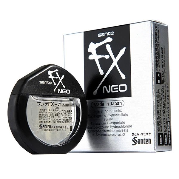 Nước Nhỏ Mắt Nhật Bản Sante Fx Neo 12ml