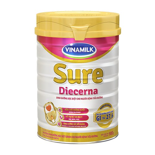Sữa tiểu đường Sure Diecerna 900g