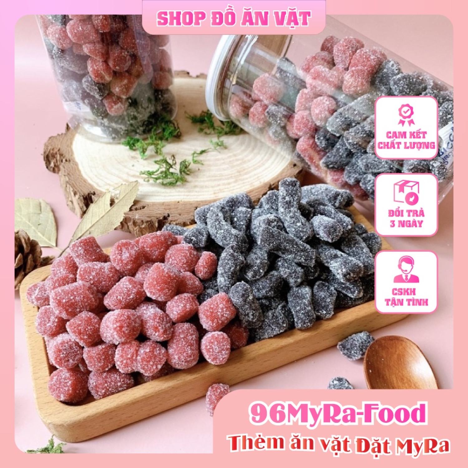 Mứt Dâu Tằm Mix Dâu Tây 300Gr