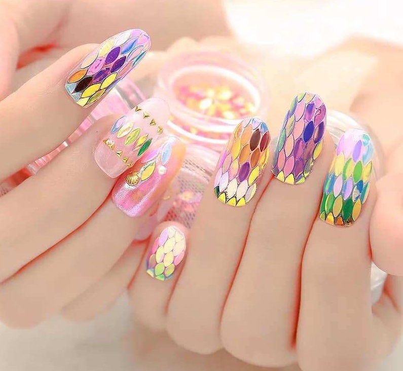 [HCM]Set hạt gạo trang trí móng