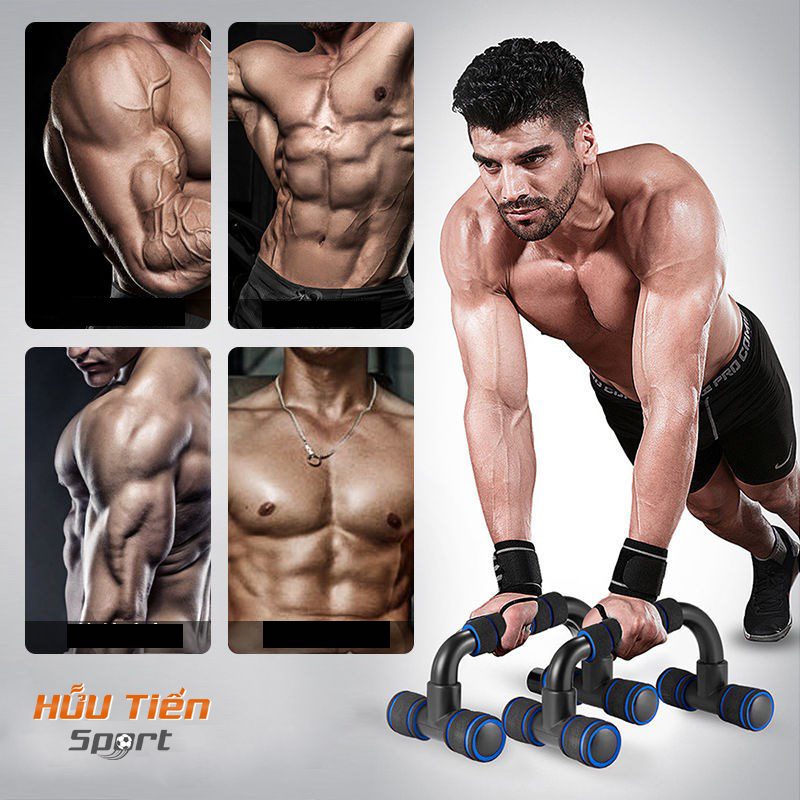 Dụng cụ tập hít đất chống đẩy đa năng tập chân, ngực vai bụng push up stand