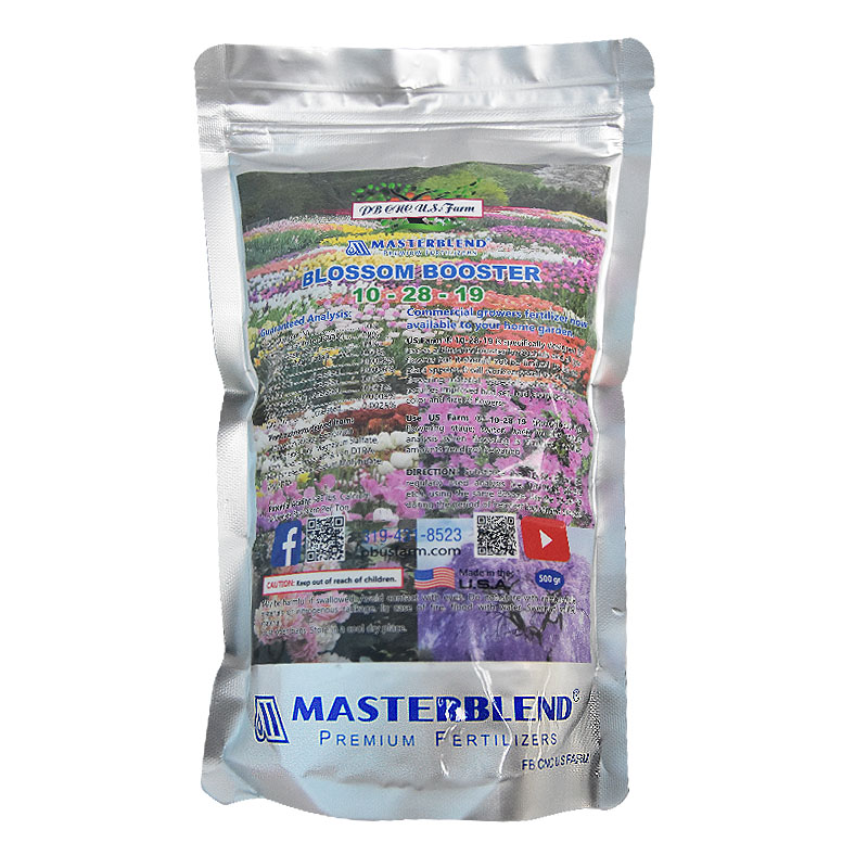 Phân bón Mỹ Masterblend 10-28-19 dùng hỗ trợ ra hoa (gói 500 gram)