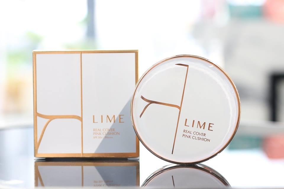[HCM]Phấn Nước Lime Real Cover Pink Cushion SPF 50+/PA+++