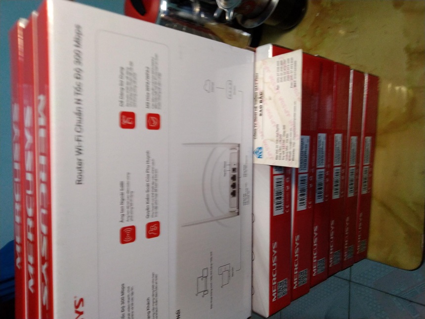 Bộ Phát wifi mercusys MW301R  Chuẩn N Tốc độ 300Mbps