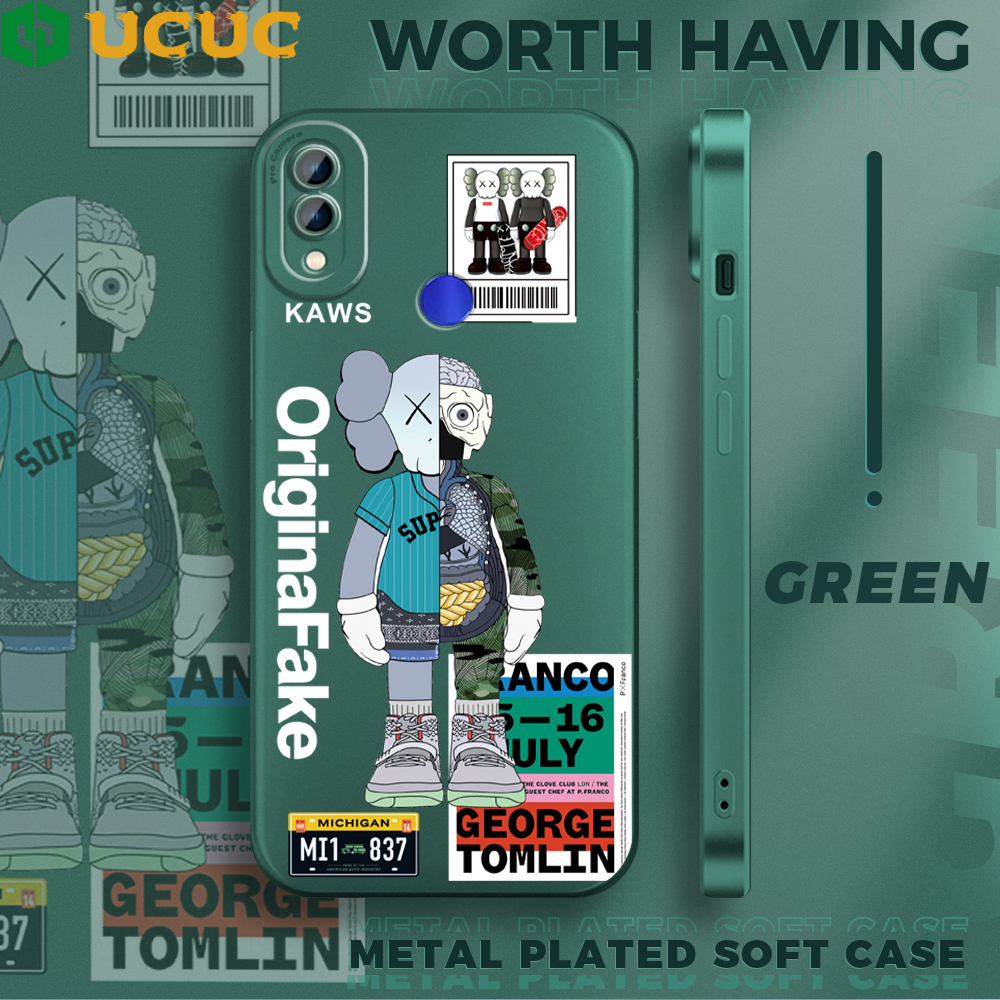 Ucuc case for xiaomi redmi note 9s note 9 pro note9 redmi note 8 pro redmi note 7 pro case fashion cool panda full cameras cover soft silicone tpu protective shockproof case