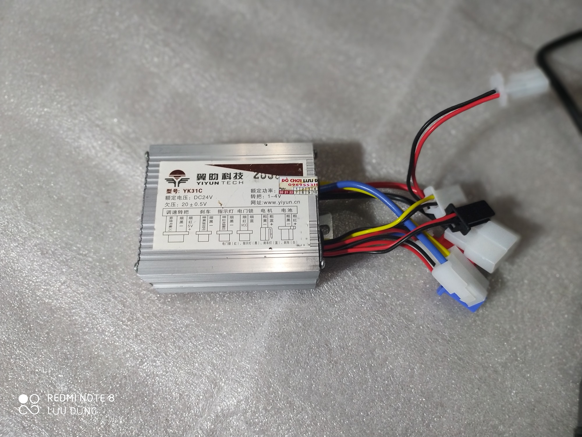 ic 24v500w-36v500w cho động cơ chổi than