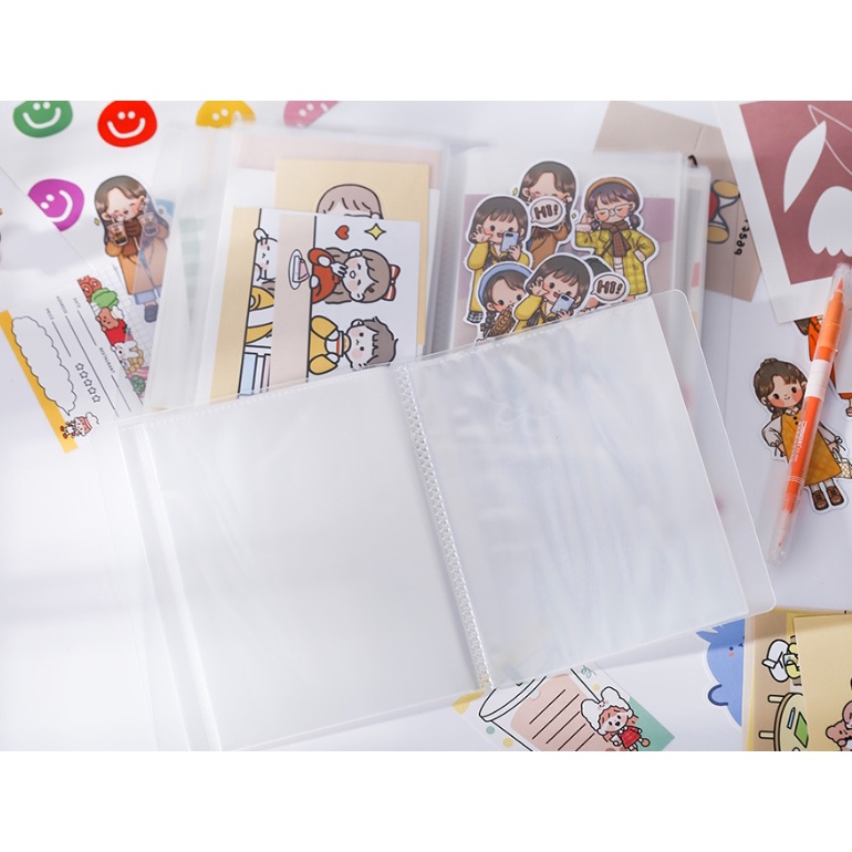 Sổ đựng sticker card album 80 trang size A6_