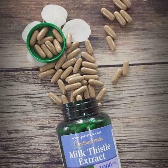 Milk Thistle Extract Puritan Pride 1000 Mg 180 viên