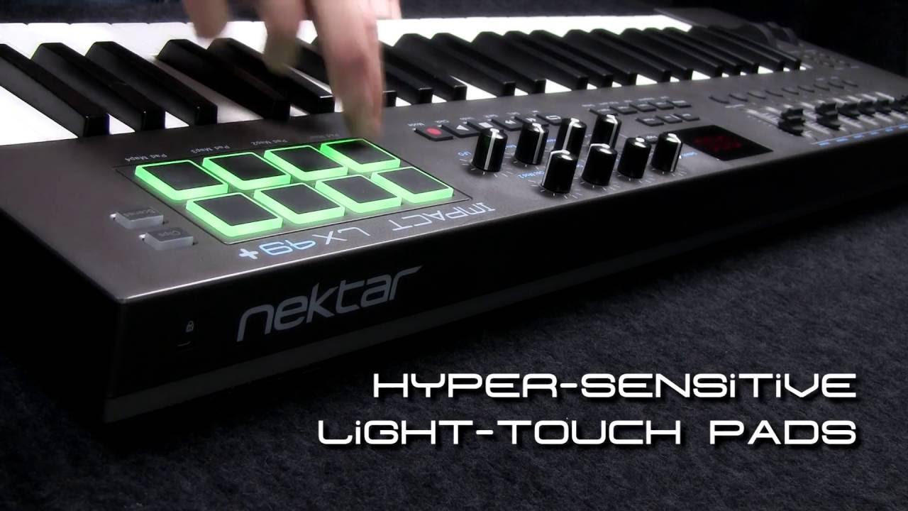 Nektar Impact LX49+ - Đàn MIDI Keyboard Controller
