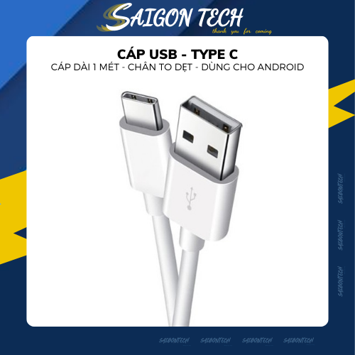 [HCM]Dây Cáp Sạc Samsung Usb to TypeC Cho A7/A8/NOTE8/S8/S9 /NOTE9/S10/Note10 FREESHIP BH 12 Tháng