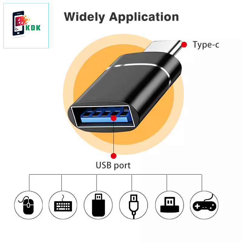 USB 3.0 OTG bộ đầu chuyển đổi USB Type C sang USB 3.0