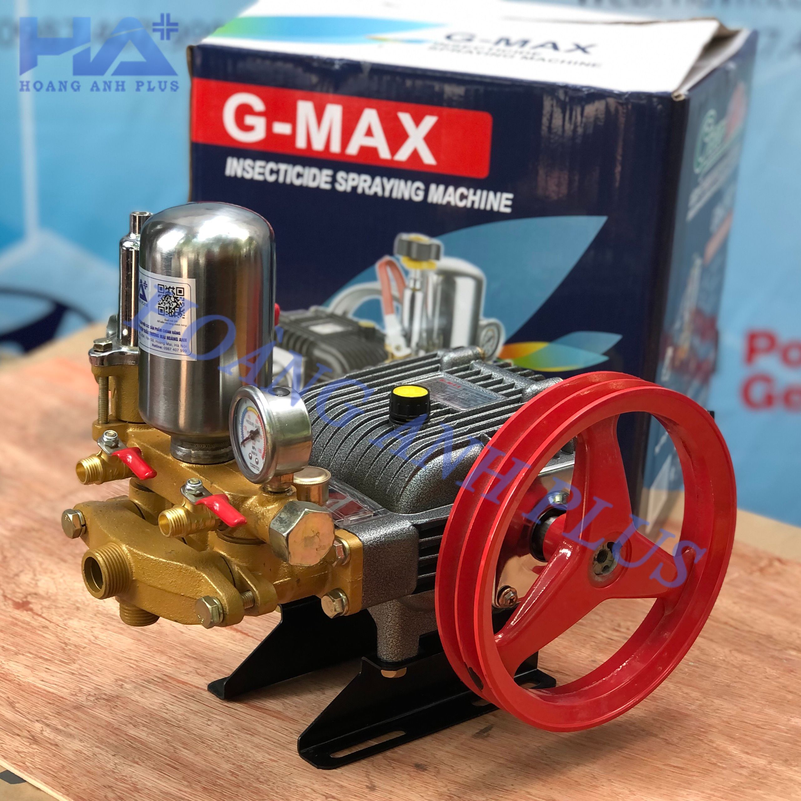 Đầu Phun Xịt Áp Lực 1Hp Gmax GM-26TT