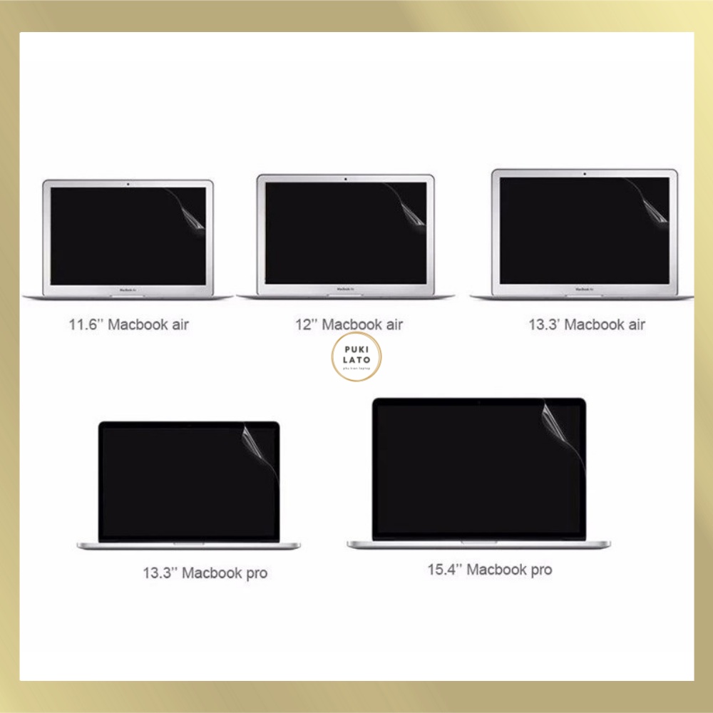 Miếng dán màn hình Macbook đủ dòng