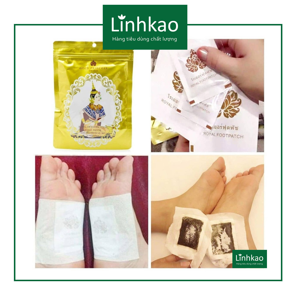 Dán chân thải độc thái lan Gold Princess