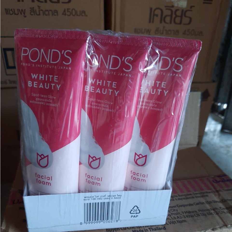 Sữa rửa mặt trắng da pond cao cấp