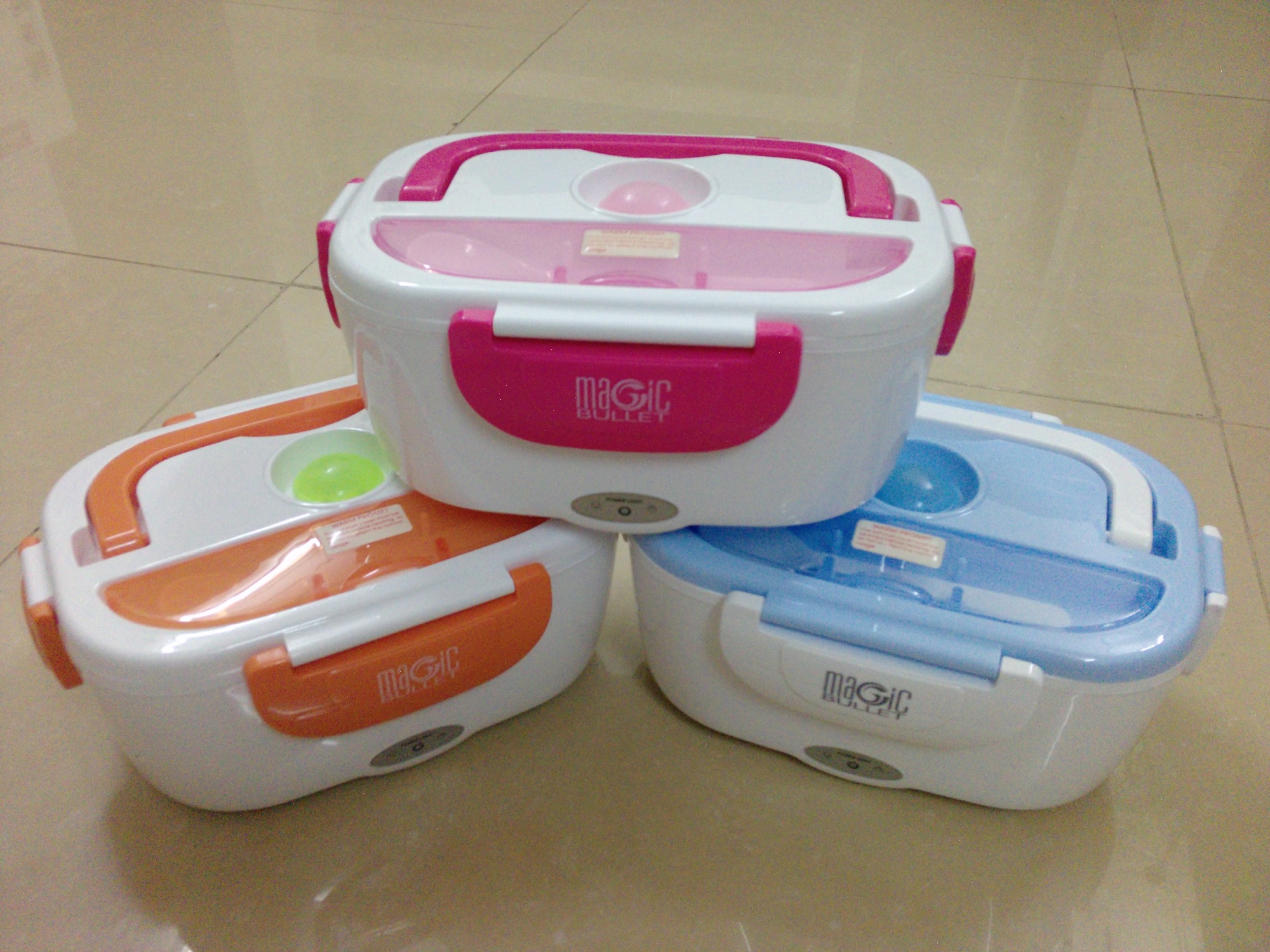 Hộp cơm cắm điện magic lõi inox