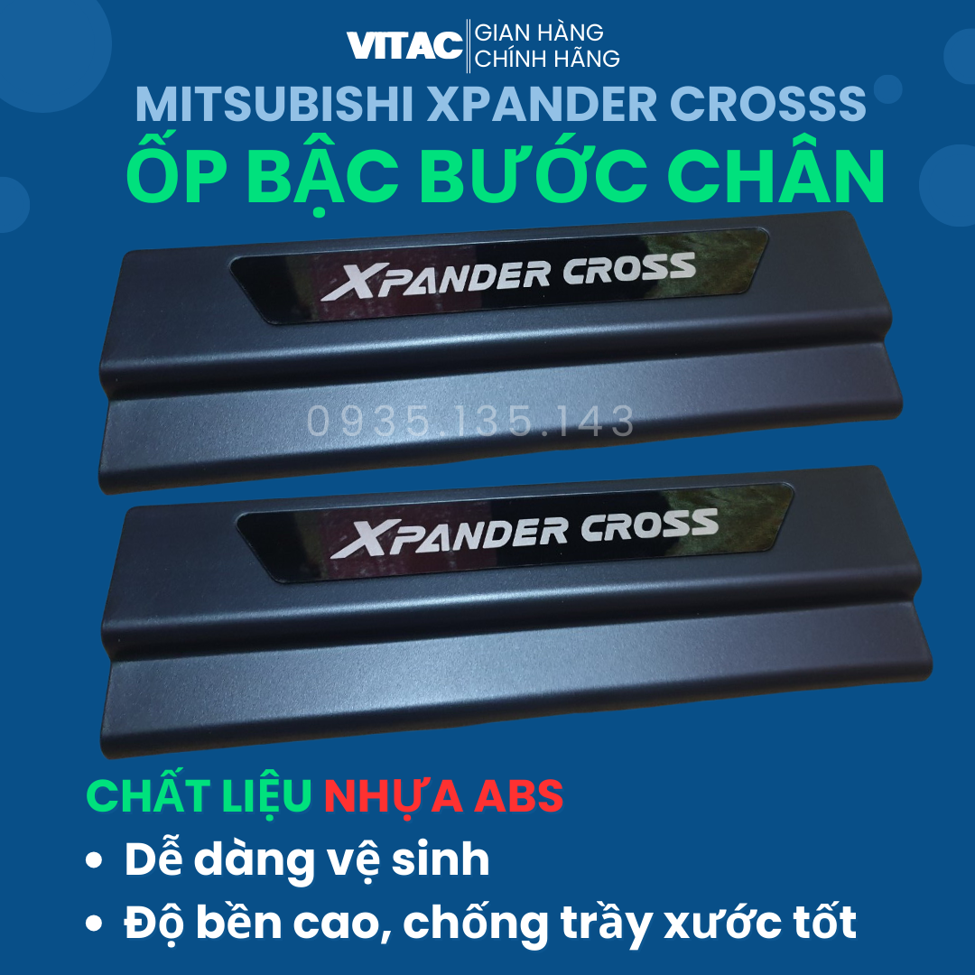 Ốp Bậc Cửa, Nẹp Bước Chân Xpander - Xpander Cross 2018-2023
