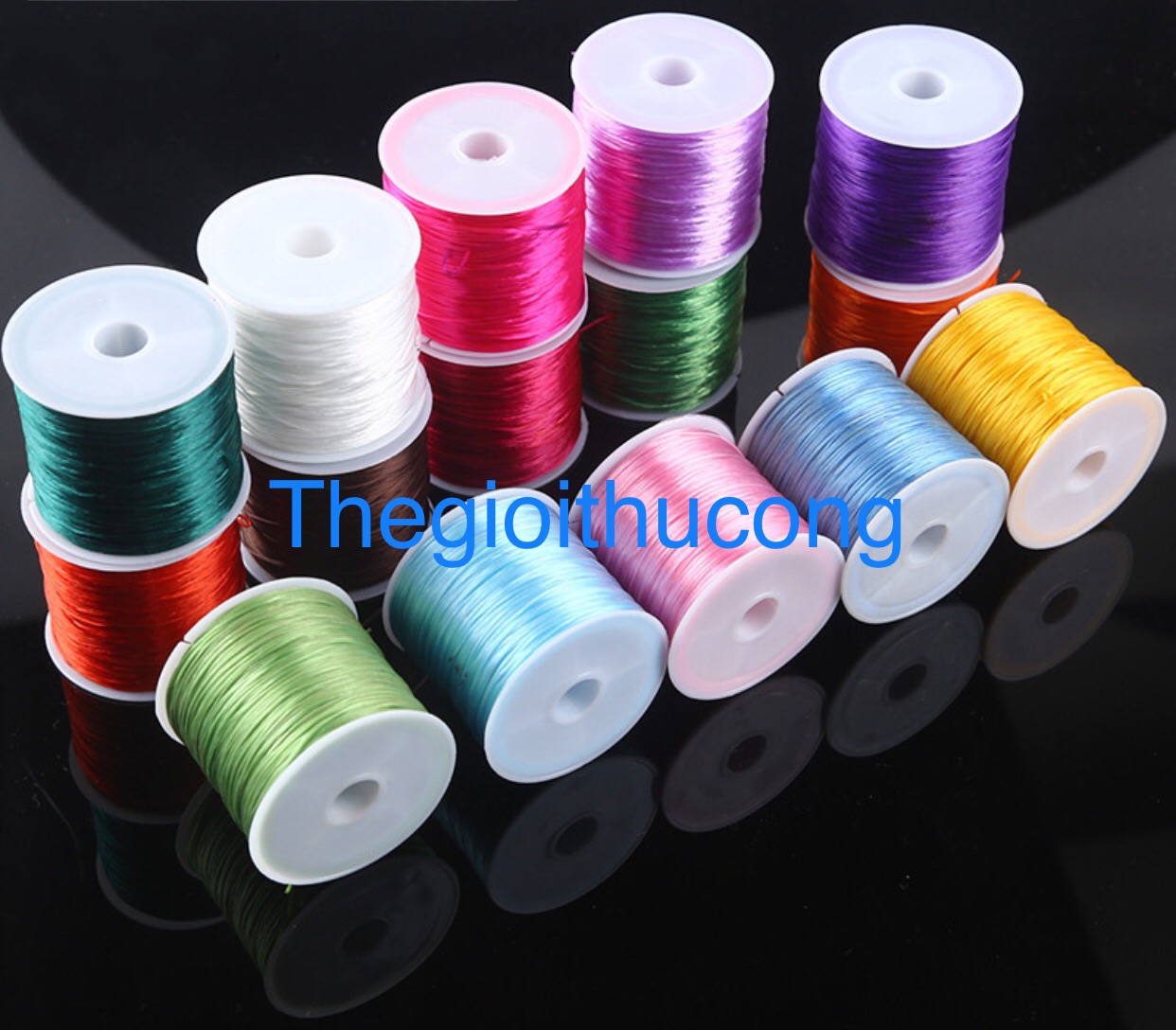 8m dây cước lụa co giãn xỏ vòng