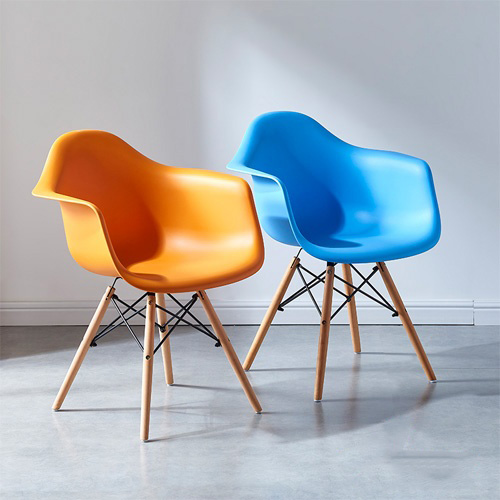 [GHẾ CAFE - GHẾ ĂN] Ghế thuyền Eames chân gỗ