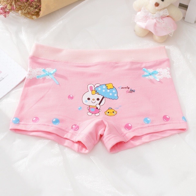 [HCM]SET 5 QUẦN LÓT DẠNG ĐÙI CHO BÉ GÁI - ĐỦ SIZE