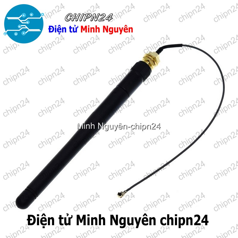 [1 cái] (Q57) Anten 2.4G Wifi IPEX SMA (dùng cho NRF24L01 CC2500) - HH003268