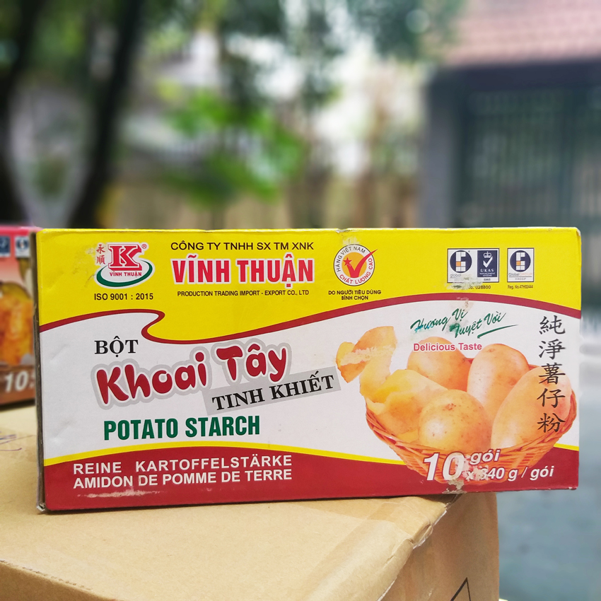 Bột khoai tây Tinh khiết Vĩnh Thuận 340g