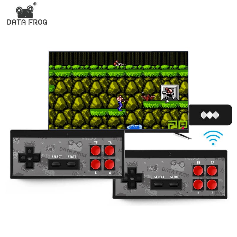 Y2 plus 600 Game wireless 4 button console-HDMI 4K support, wireless connection