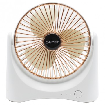 Quạt tích điện mini để bàn Fan 3 chế độ