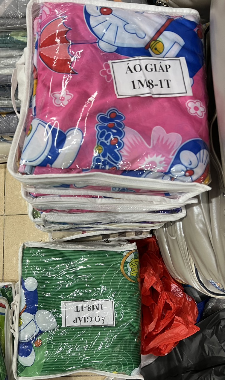 Áo Bọc 2 Mặt Nệm Dành Cho Nệm Cao 10F Và 20F (Màu Sắc Giao Ngẫu Nhiên)