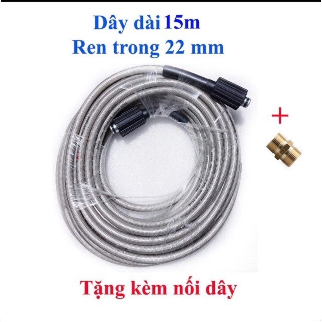 Bộ 10M-15M-20M dây rửa xe và súng xịt