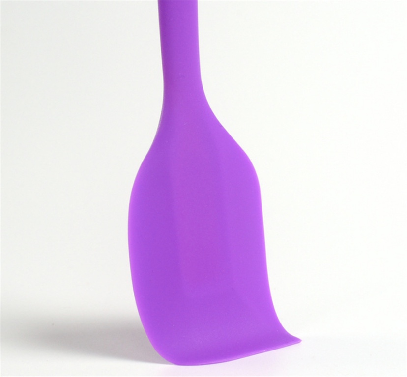 Cây phới trộn bột, phới dẹt Spatula silicon 2 size đủ màu