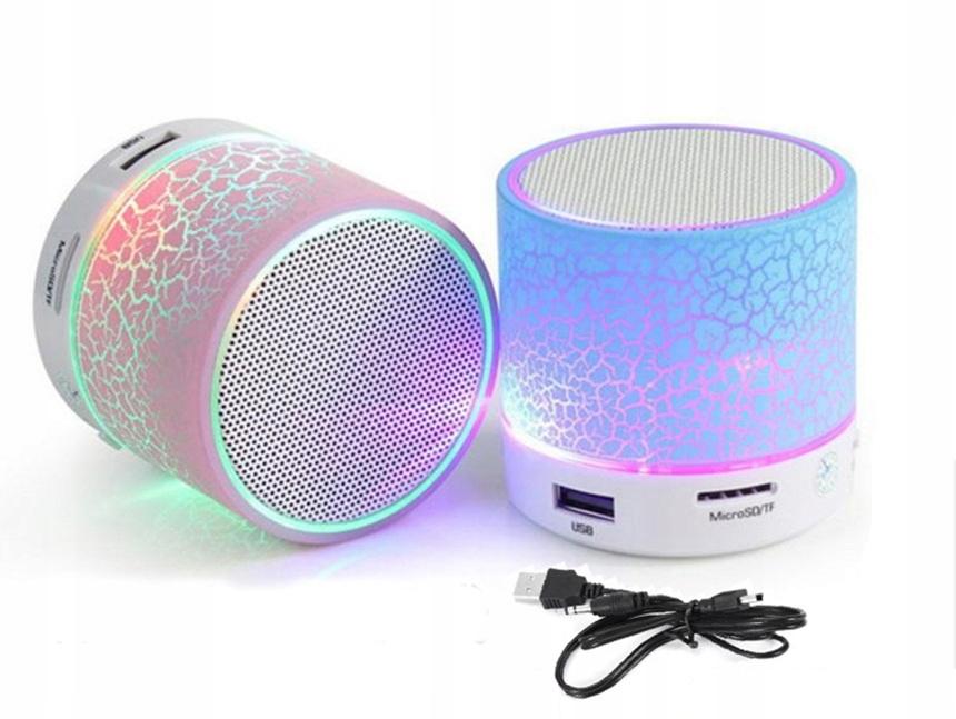 [HCM]Loa mini bluetooth HLD-600 led nháy theo nhạc