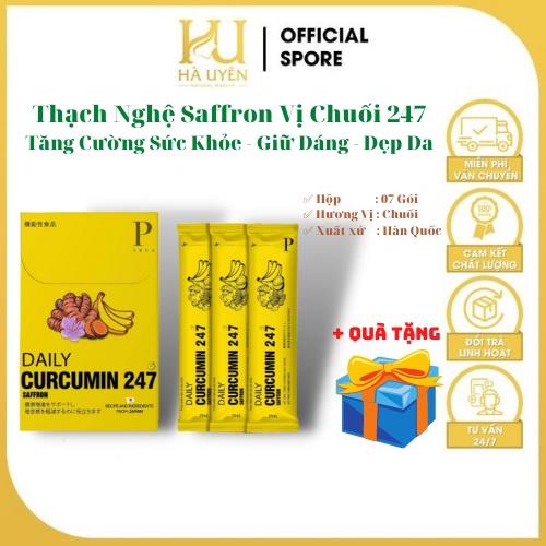 Mới mẻ Thạch Nghệ Saffron Vị Chuối 247 Nano Japan  CHÍNH - HÃNG
