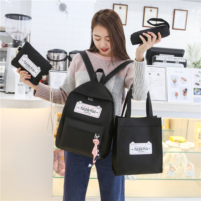 [HCM]Balo Set 4 Món PISHU Fashion
