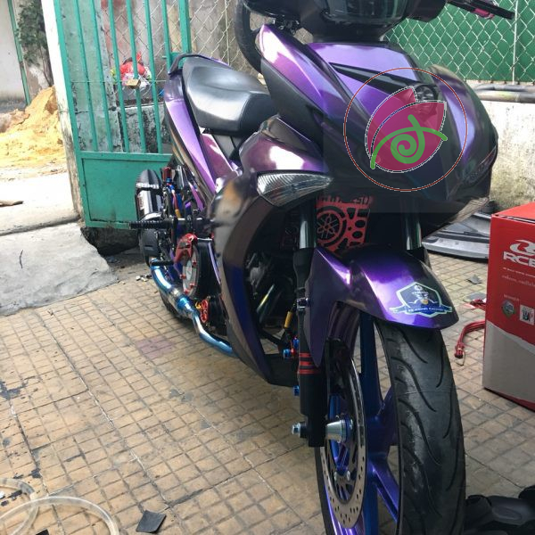 SƠN xịt SAMURAI màu 3D T901 XANH TÍM TITAN