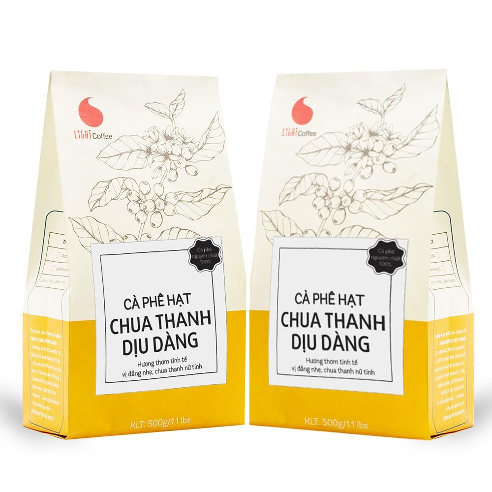 Cà phê Hạt Chua Thanh Dịu Dàng Light Coffee 1kg