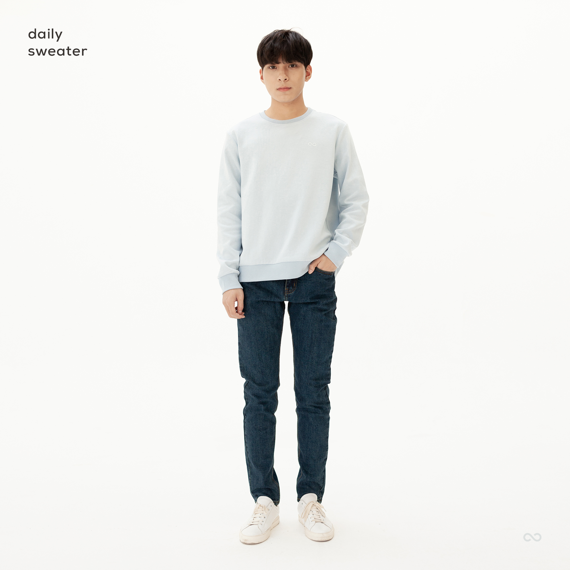 Áo nỉ dài tay LOOK Daily Sweater 2020