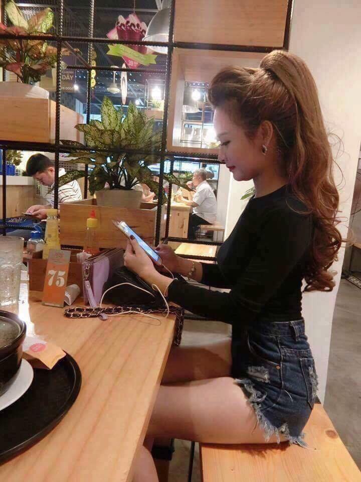 Ngoạm tóc giả 60cm