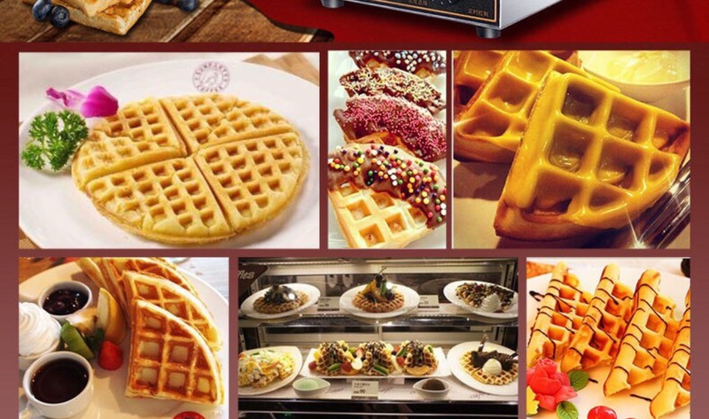 Máy làm bánh Waffle Sokany đôi