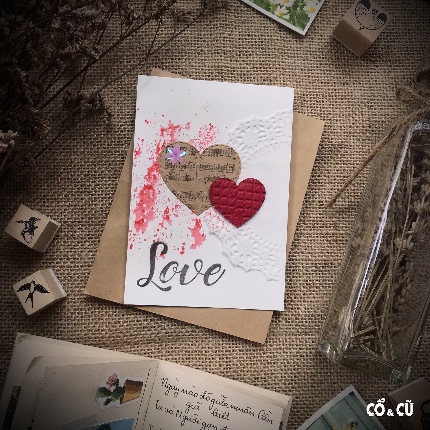Thiệp Ngỏ Lời Yêu Thương 14/02