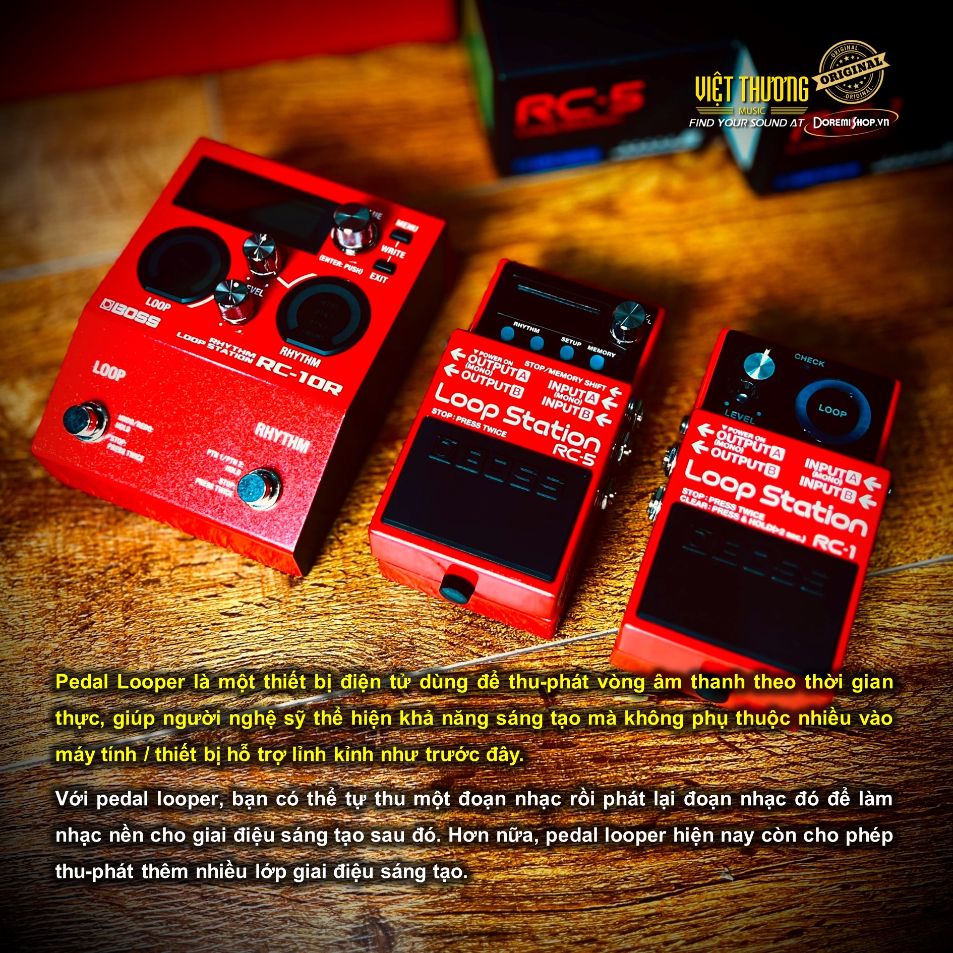BOSS LOOPER Pedal RC-1