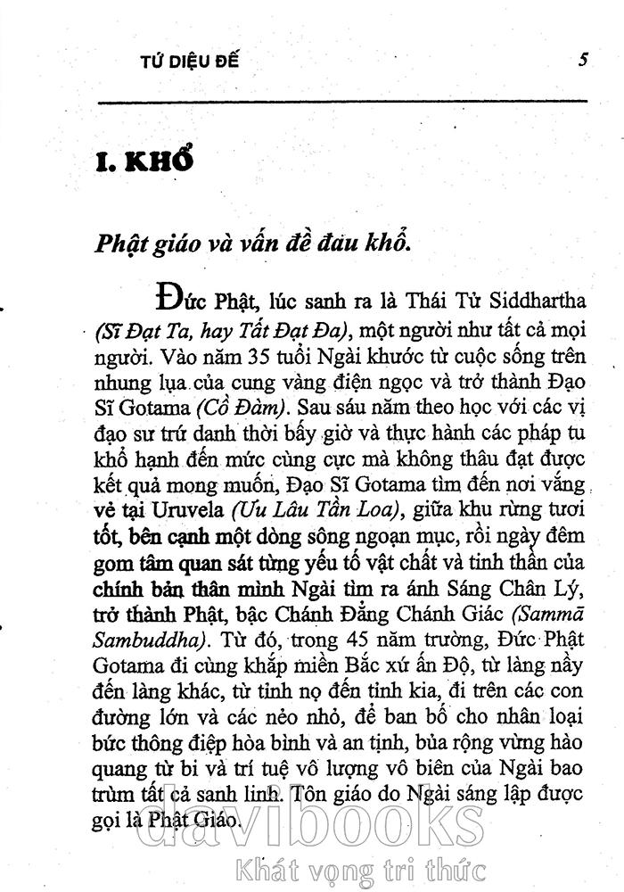 Sách Tứ Diệu Đế – Phạm Kim Khánh