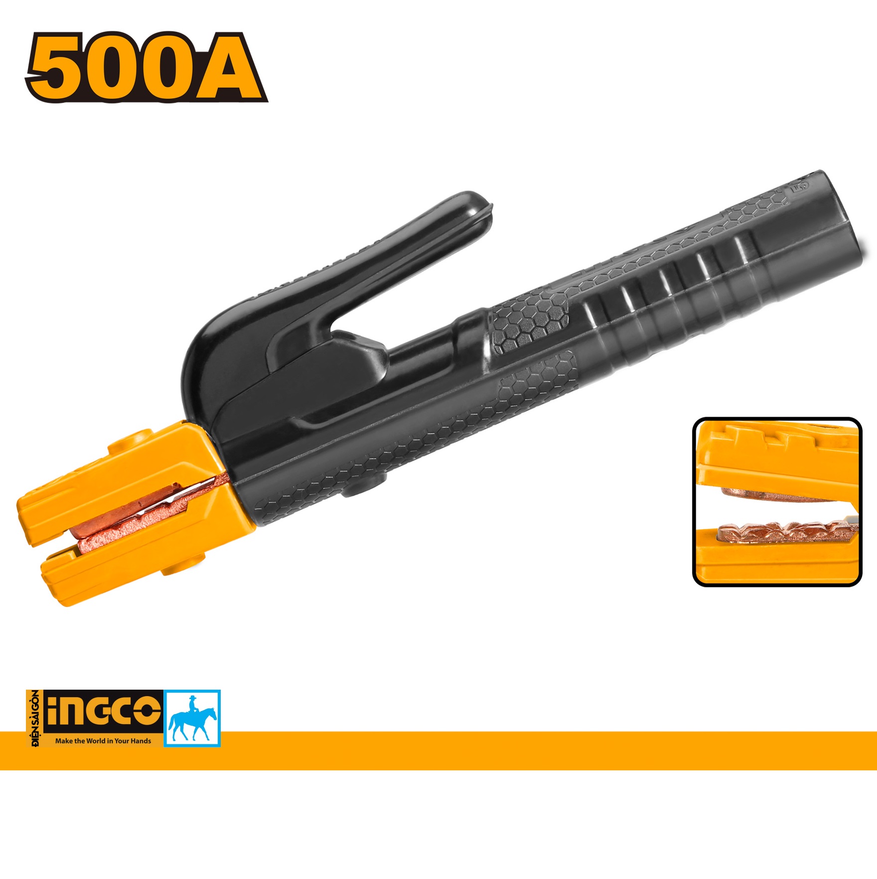 Kìm hàn 500A Electrode Holder INGCO WAH5008