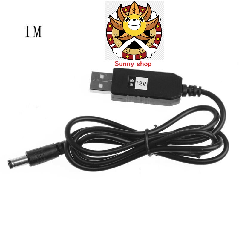 Cáp Chuyển Đổi Cấp Điện 5V USB sang 5V / 9V / 12V (Mất điện vẫn có Mạng & WiFi)