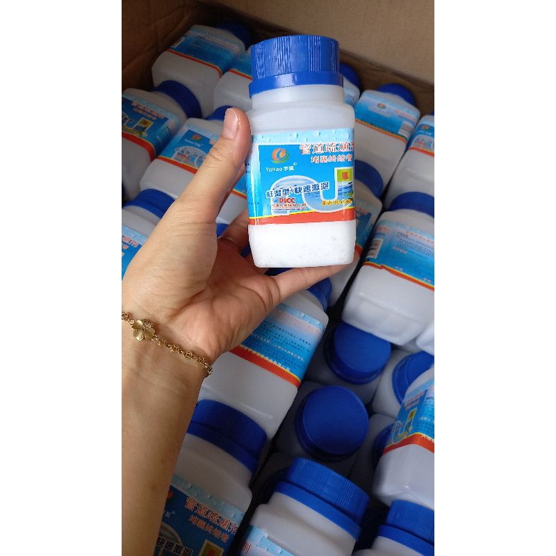 Bột thông cống - thông tắc bồn cầu, bồn rửa bát