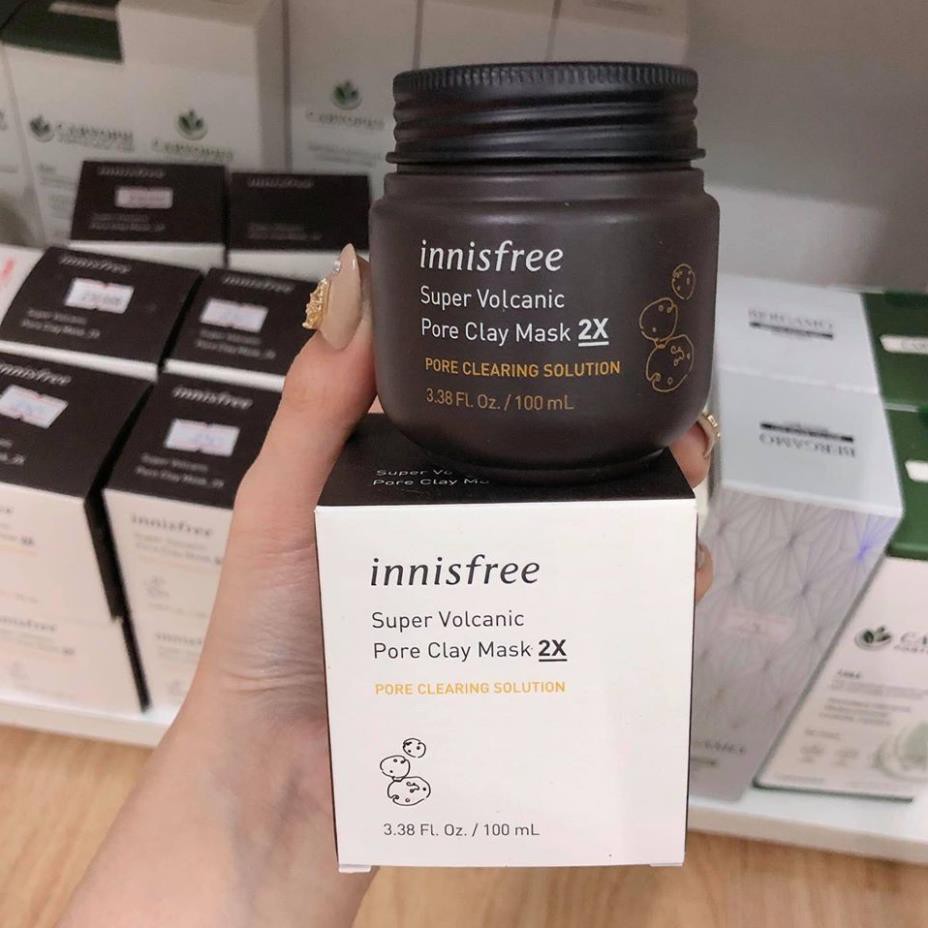 Mặt Nạ Đất Sét Innisfree Super Volcanic Pore Clay Mask 2X