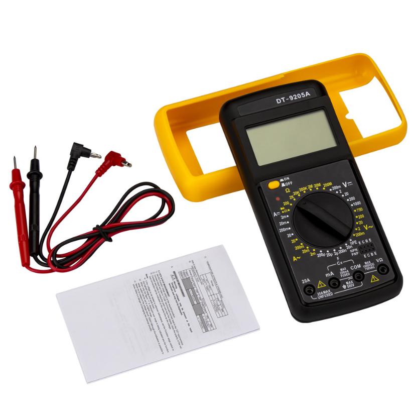 Giá buôn- đồng hồ đo điện tử dt9205a
