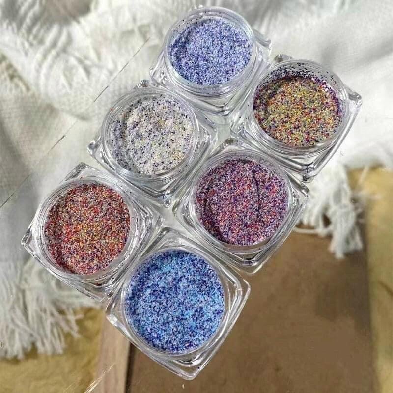 Set 6 hũ nhũ dạ màu sắc lấp lạnh