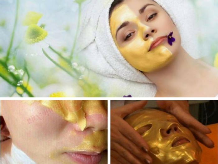 Mặt nạ collagen và.ng sâm handmade GT203